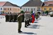 Slávnostný nástup pri príležitosti vyslania do operácie Predsunutá prítomnosť Lotyšsko