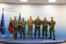 Pracovn� n�v�teva ACO Command Senior Enlisted Leader (CSEL) na Slovensku