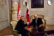 Na Slovensko pricestoval chorvátsky prezident