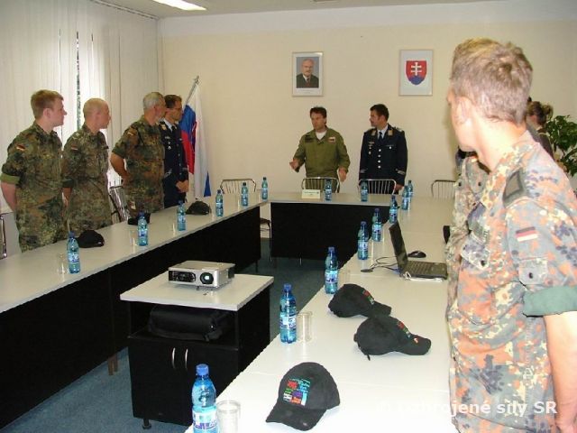 PRÍSLUŠNÍCI BRIGÁDY AG 51 Z BUNDESWEHRU NAVŠTÍVILI LZ PREŠOV