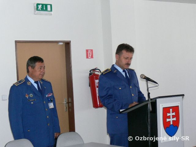 Nástup príslušníkov VVzS