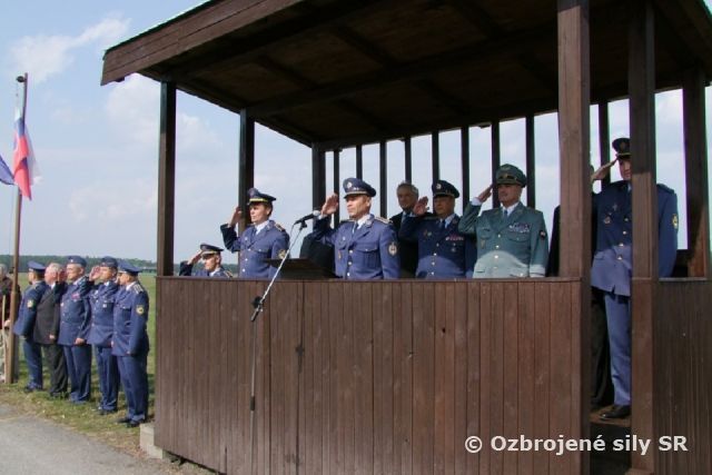 Slávnostný nástup v Kuchyni