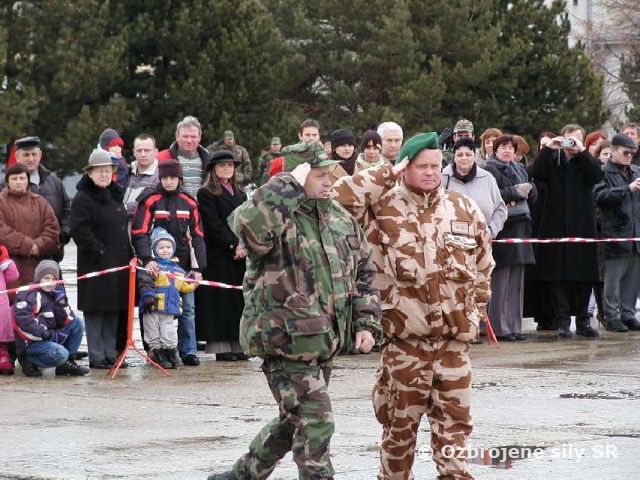 Návrat príslušníkov piatej rotácie Iracká sloboda