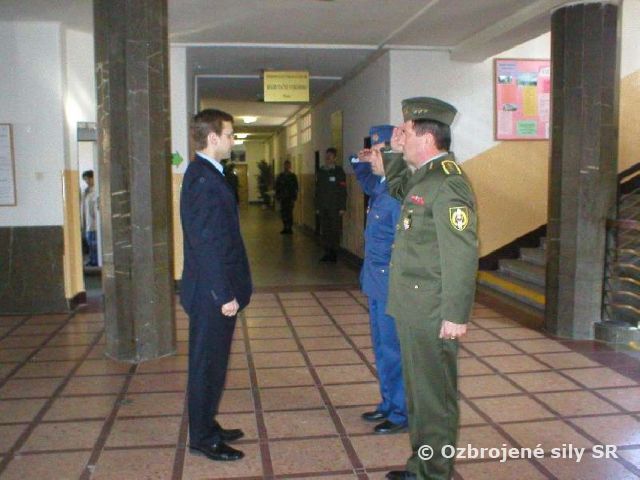 Minister obrany SR v Prešove