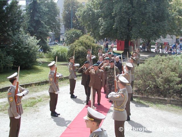 Návšteva veliteľa pozemných síl Poľskej republiky.
