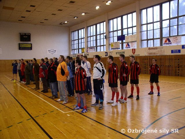 Vyhodnotenie 1. ročníka Memoriálu pplk. ThLic. Michala  tanga v minifutbale.