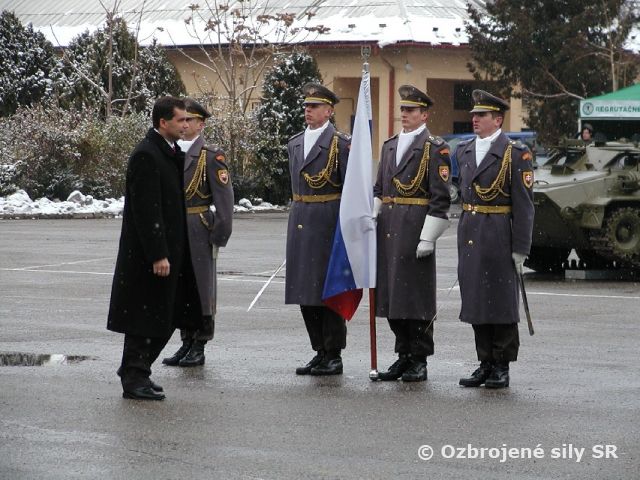 SLÁVNOSTNÝ NÁSTUP JEDNOTKY UNDOF