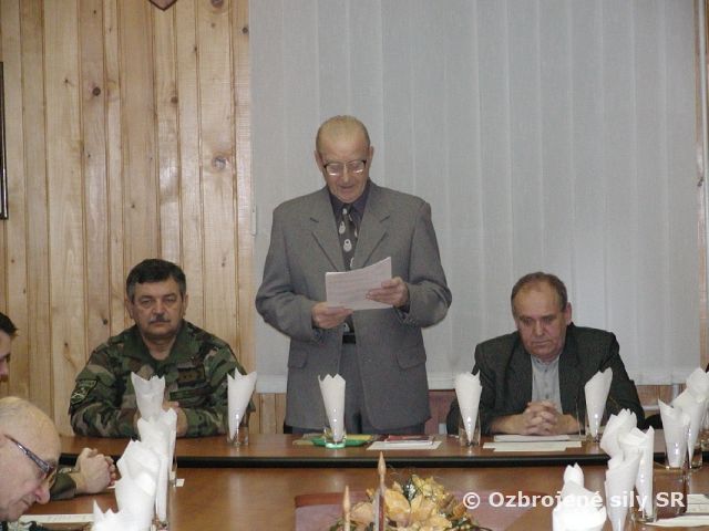 Výročná schôdza Klubu vojenských dôchodcov