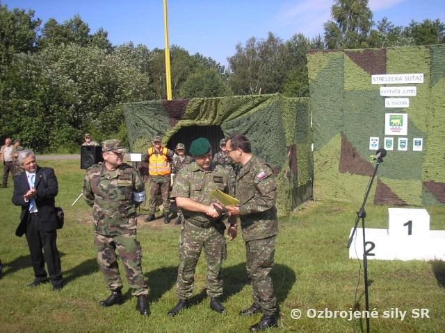 Strelecká súťaž veliteľa 2. mechanizovanej brigády