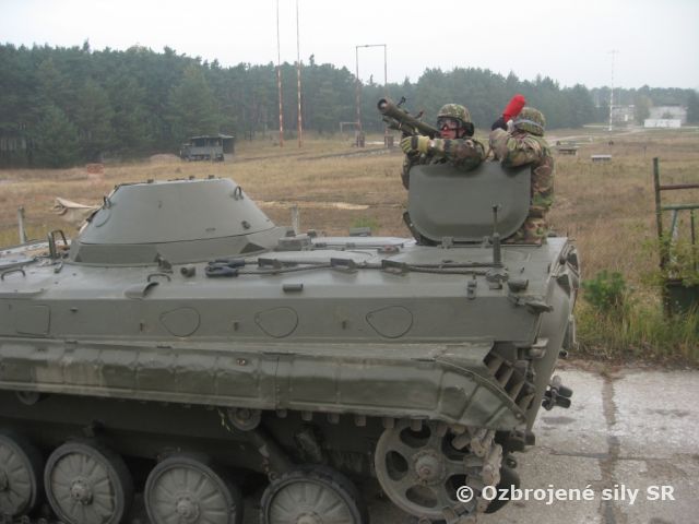 Bojové streľby PLRK S-2M na Záhorí