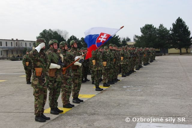 Odovzdanie velenia ženijného práporu