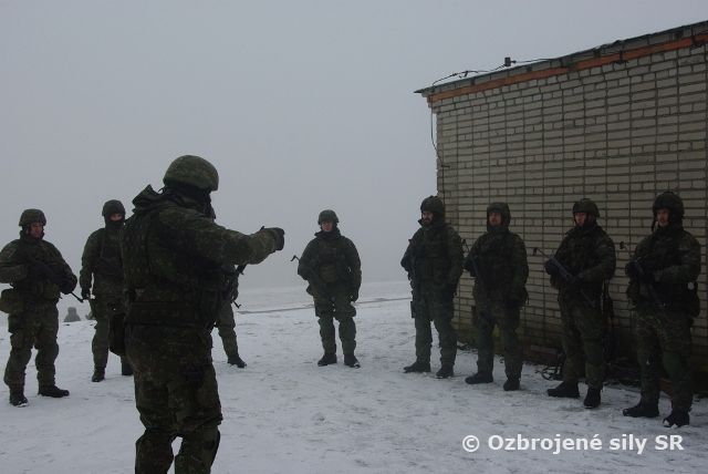 Výcvik strážnych jednotiek do vojenskej operácie ISAF