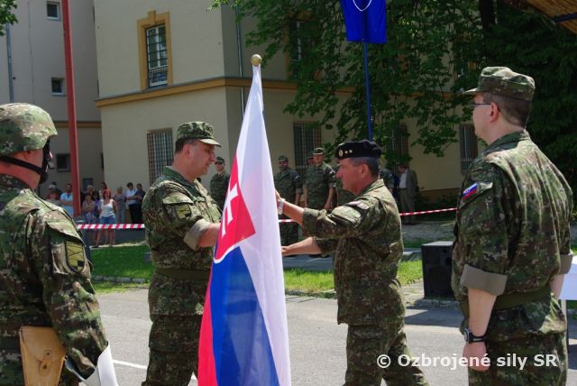 Nové velenie na prápore podpory velenia pozemných síl 