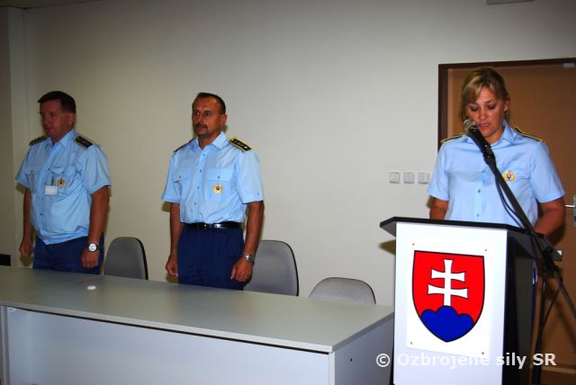 Slávnostný nástup ku Dňu Ozbrojených síl SR