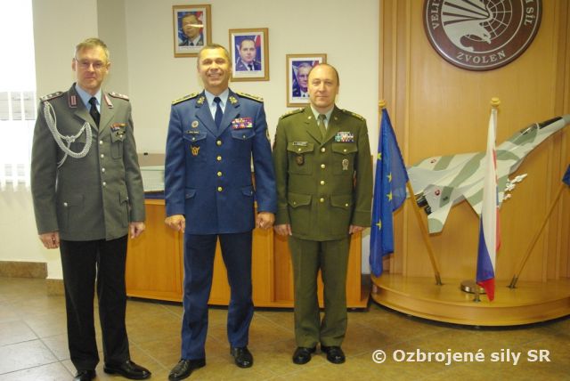 Pridelenci obrany navštívili vzdušné sily
