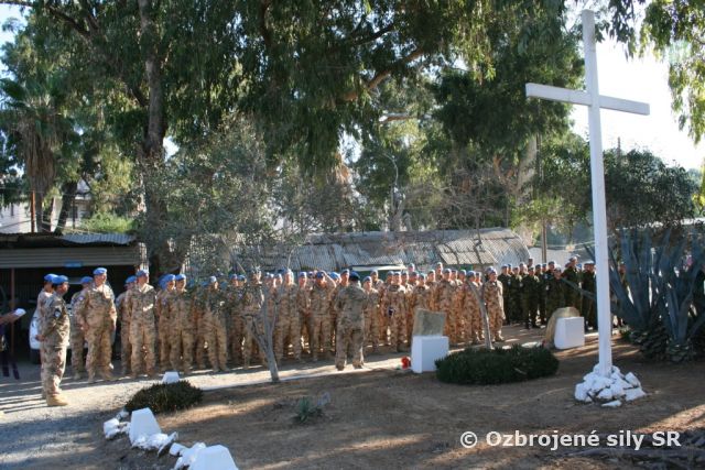 V  UNFICYPe spomínali na zosnulých