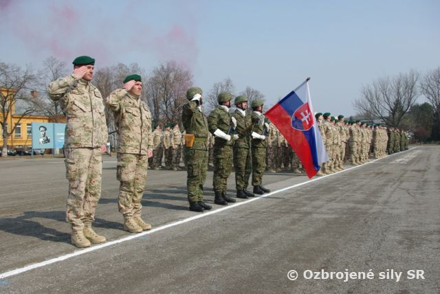 Vojenská rozlúčka s osemnástou rotáciou do operácie ISAF v Afganistane