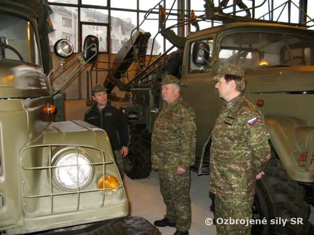 Náčelník generálneho štábu navštívil plrb Nitra