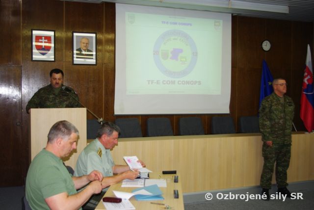 Doklad konceptu operácie