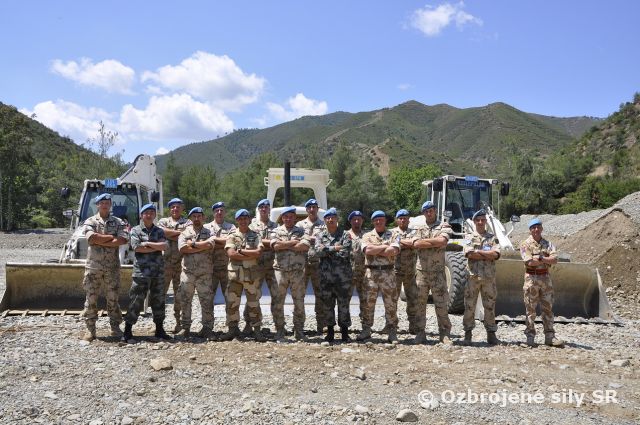 Slovenskí ženisti opäť v akcii   