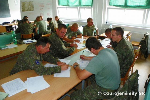 Kurz štábnych dôstojníkov zameraný na oblasť C-IED