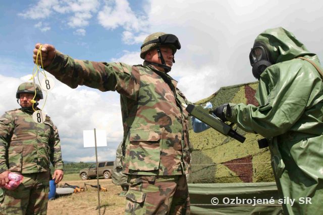 Úspešná certifikácia vojenských chemikov v Lešti