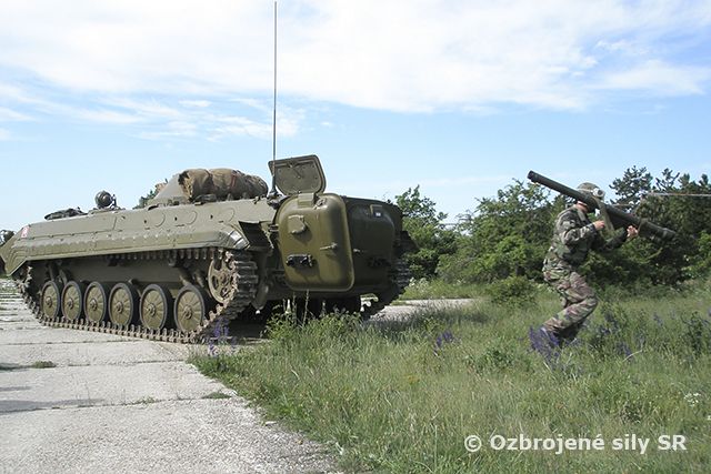 Intenzívny výcvik protilietadlového oddielu IGLA 