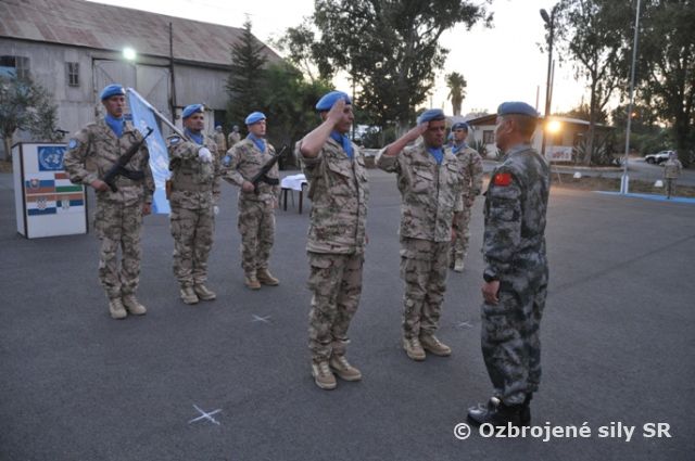 Výmena veliteľov v Sektore 4 v operácii UNFICYP 
