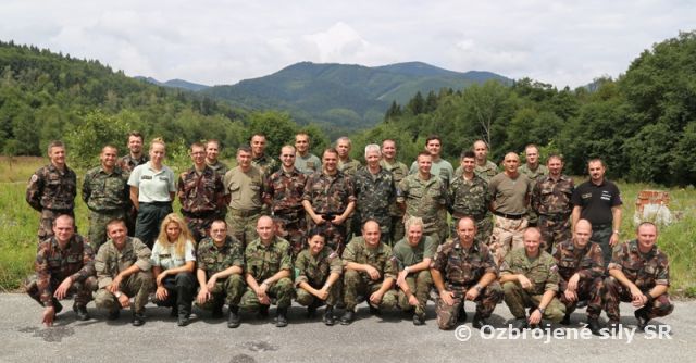 Spoločný výcvik štyroch krajín do mierovej operácie UNFICYP