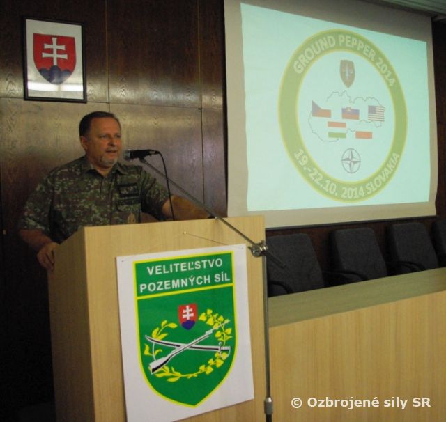 Príprava medzinárodného cvičenia  GROUND PEPPER 2014 napreduje 