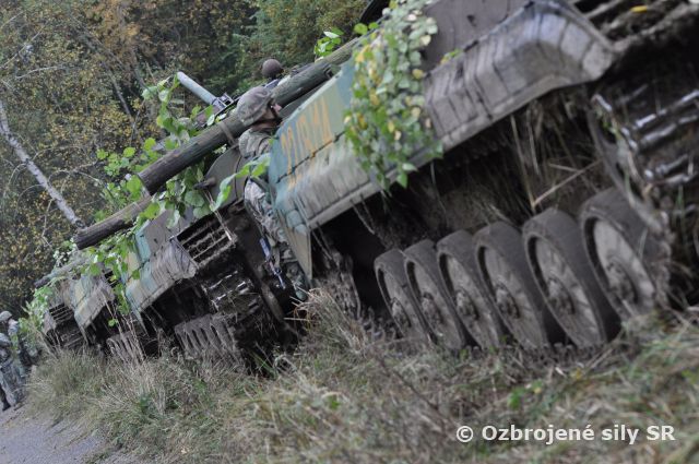 Vojaci na Lešti zaujali obranné postavenie