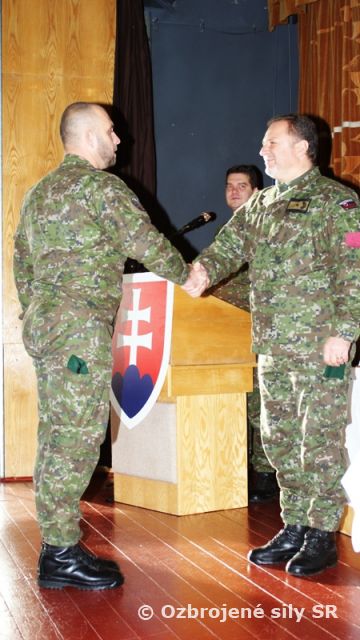 Slávnostné privítanie príslušníkov EUFOR-ALTHEA