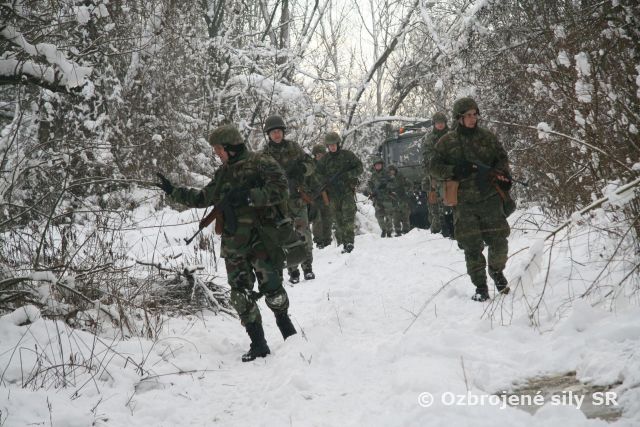 Zimný výcvik ženistov