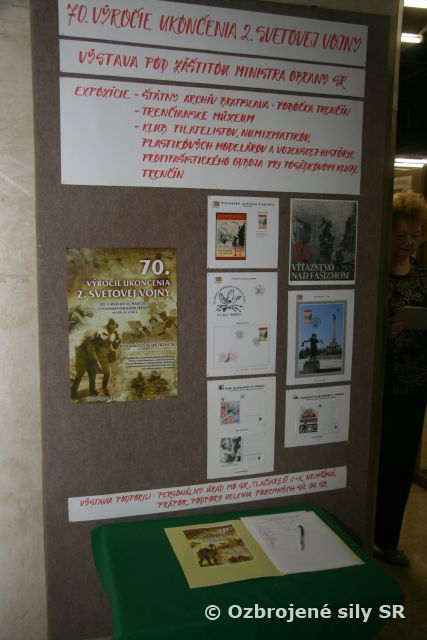V Trenčíne otvorili výstavu k 70. výročiu ukončenia 2. svetovej vojny
