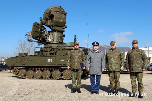 Výmena na poste veliteľa protilietadlovej raketovej brigády
