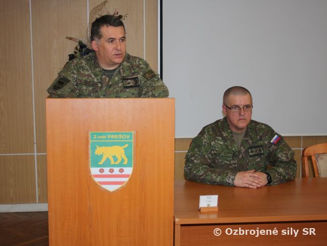 Personálne zmeny vo veliteľstve 2. mechanizovanej brigády