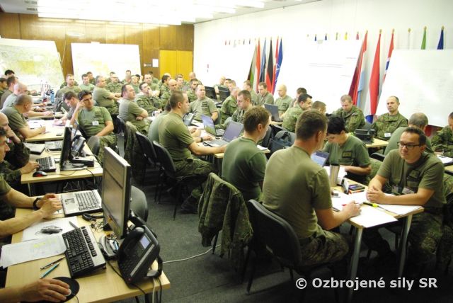 Spoločné operačné zoskupenie počas prípravy operácie