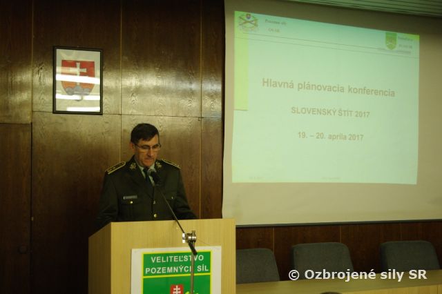Hlavná plánovacia konferencia k cvičeniu Slovenský štít 2017