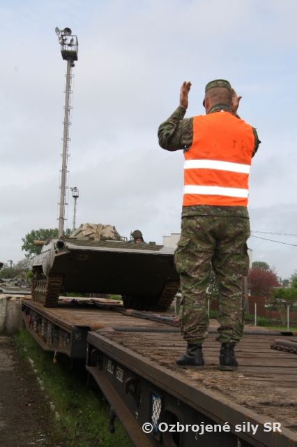 Výcvik v preprave po železnici