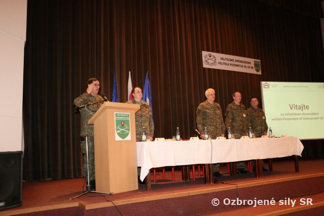 Pozemné sily vyhodnotili výcvikový rok 2017