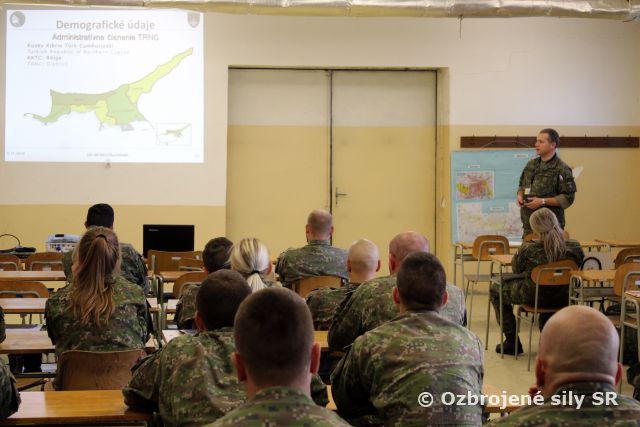 Výcvik jednotky do vojenskej operácie UNFICYP