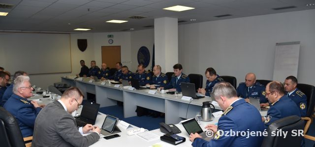 Zasadala Vojenská rada Veliteľa Vzdušných síl OS SR