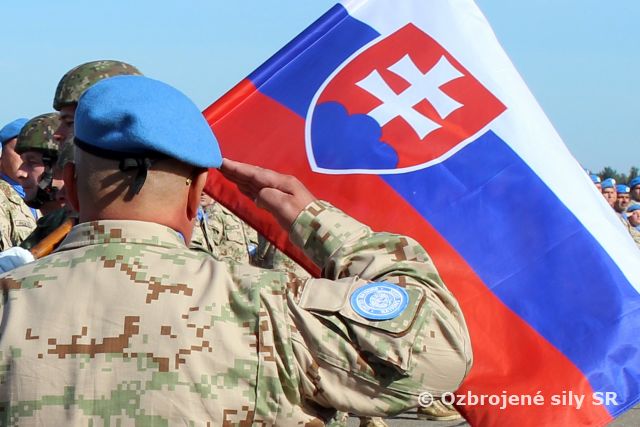 Slávnostná rozlúčka rotujúcej jednotky UNFICYP