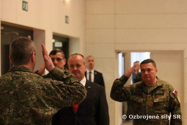 Vyhodnotenie uplynulého roka veliteľom PS OS SR