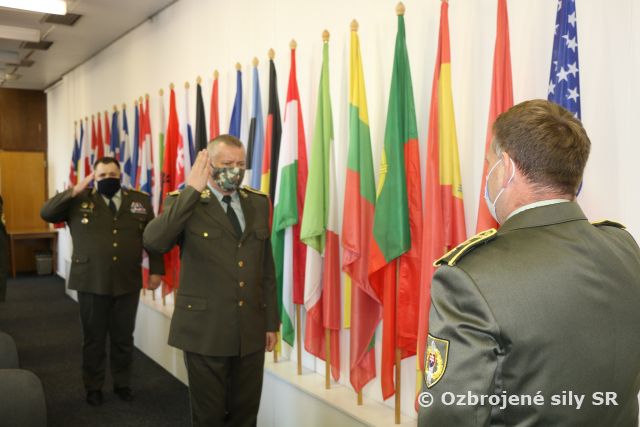 Rozlúčka so zástupcom veliteľa pozemných síl