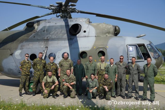 Spoločný výcvik s príslušníkmi AČR (Armády Českej republiky)