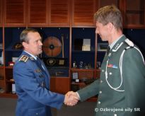 Stretnutie náčelníka GŠ s nastupujúcim pridelencom obrany Nórskeho kráľovstva