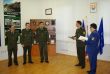 Udelenie ďakovného listu a medaily ako ocenenie za vykonanú prácu v prospech Vojenskej polície pri príležitosti skončenia služobného pomeru