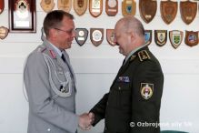 Stretnutie generálmajora Macka s pridelencom obrany SRN na generálnom štábe