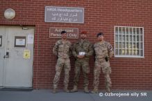Výmena príslušníkov Vojenskej polície v operácii RS Afganistan